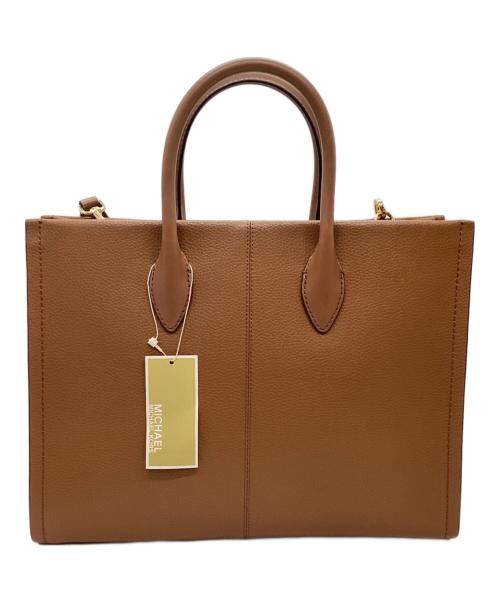 MICHAEL KORS（マイケル・コース）MICHAEL KORS (マイケル・コース) トートバッグ ブラウンの古着・服飾アイテム