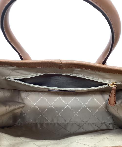 MICHAEL KORS（マイケル・コース）MICHAEL KORS (マイケル・コース) トートバッグ ブラウンの古着・服飾アイテム