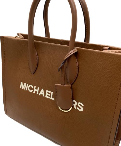 MICHAEL KORS（マイケル・コース）MICHAEL KORS (マイケル・コース) トートバッグ ブラウンの古着・服飾アイテム