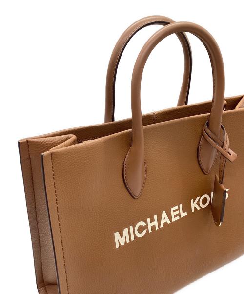 MICHAEL KORS（マイケル・コース）MICHAEL KORS (マイケル・コース) トートバッグ ブラウンの古着・服飾アイテム