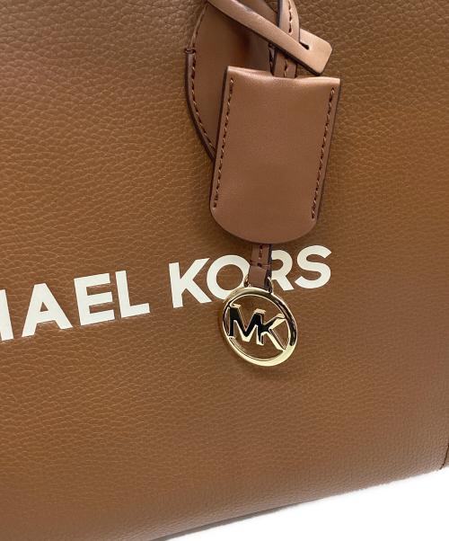 MICHAEL KORS（マイケル・コース）MICHAEL KORS (マイケル・コース) トートバッグ ブラウンの古着・服飾アイテム
