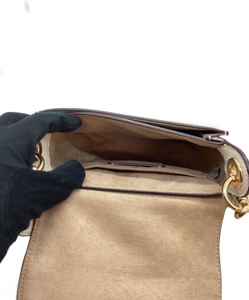 COACH（コーチ）COACH (コーチ) ショルダーバッグ アイボリー×ブラックの古着・服飾アイテム