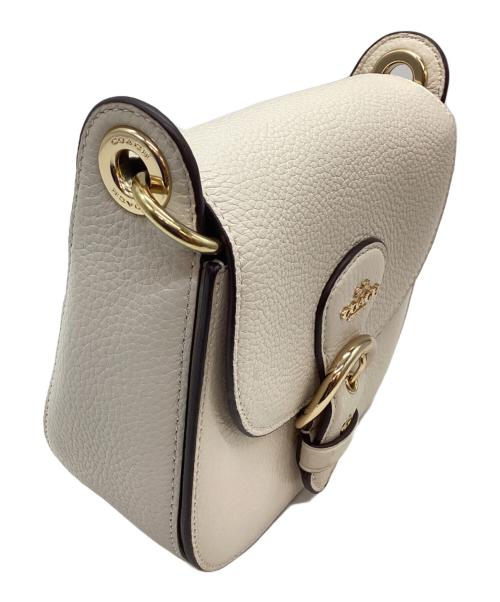 COACH（コーチ）COACH (コーチ) ショルダーバッグ アイボリー×ブラックの古着・服飾アイテム