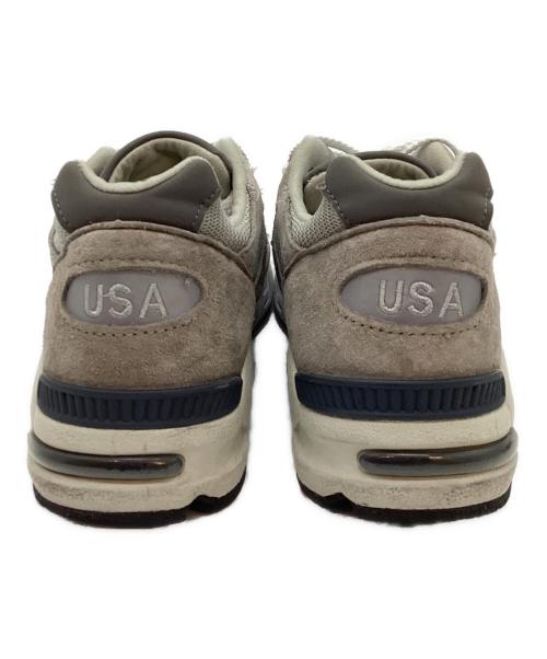 NEW BALANCE（ニューバランス）NEW BALANCE (ニューバランス) ローカットスニーカー グレー×ホワイト サイズ:26cmの古着・服飾アイテム