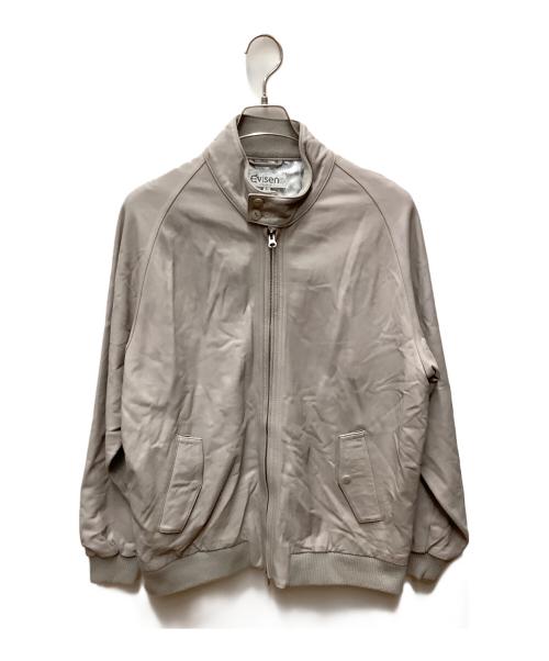 EVISEN（エビセン）EVISEN (エビセン) ラムレザージャケット ベージュ サイズ:Lの古着・服飾アイテム