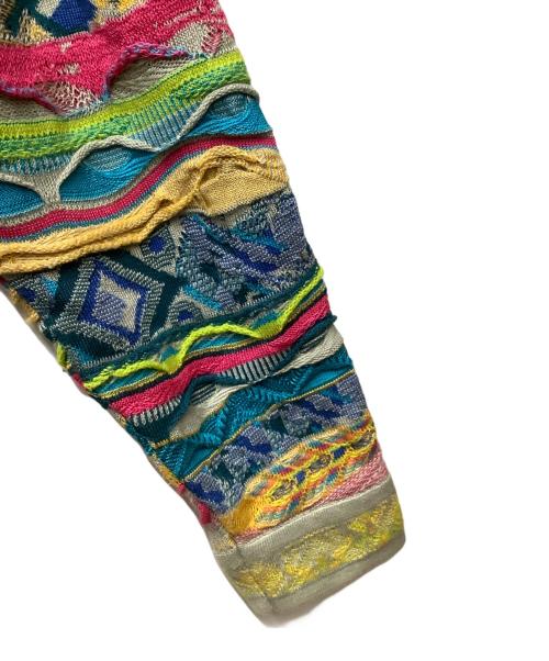 Coogi（クージー）Coogi (クージー) ATMOS (アトモス) 3Dニット マルチカラー サイズ:XLの古着・服飾アイテム