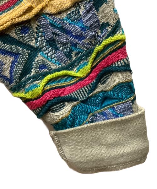 Coogi（クージー）Coogi (クージー) ATMOS (アトモス) 3Dニット マルチカラー サイズ:XLの古着・服飾アイテム