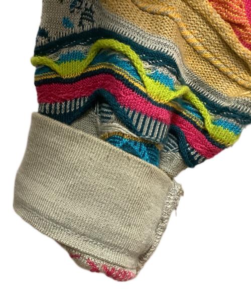 Coogi（クージー）Coogi (クージー) ATMOS (アトモス) 3Dニット マルチカラー サイズ:XLの古着・服飾アイテム