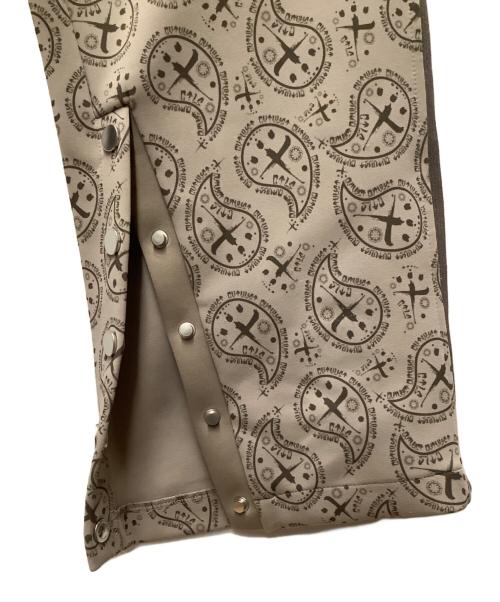 CVTVLIST（カタリスト）CVTVLIST (カタリスト) トラックパンツ ベージュ×ブラウン サイズ:2の古着・服飾アイテム