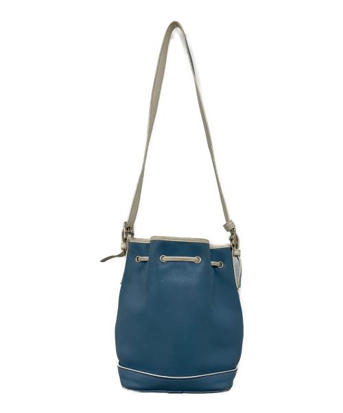 COACH（コーチ）COACH (コーチ) 巾着ショルダーバッグ スカイブルーの古着・服飾アイテム