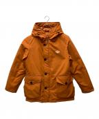 DANTONダントン）の古着「ダウンジャケット」｜オレンジ