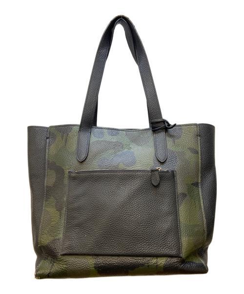 COACH（コーチ）COACH (コーチ) トートバッグ/ワイルドビースト マンハッタントート グリーンの古着・服飾アイテム