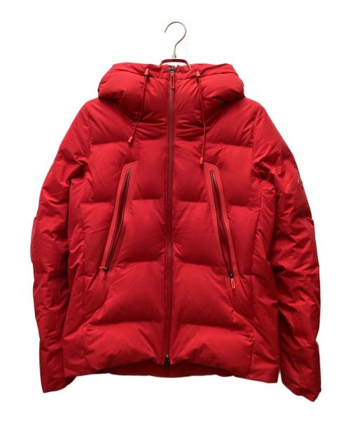 DESCENTE（デサント）DESCENTE (デサント) ダウンジャケット レッド サイズ:Lの古着・服飾アイテム