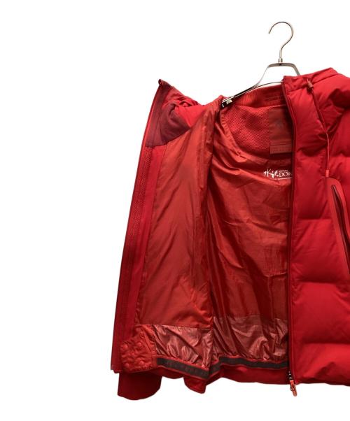 DESCENTE（デサント）DESCENTE (デサント) ダウンジャケット レッド サイズ:Lの古着・服飾アイテム