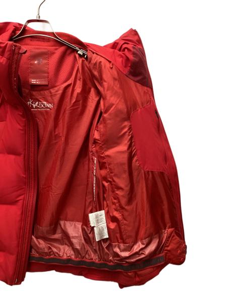 DESCENTE（デサント）DESCENTE (デサント) ダウンジャケット レッド サイズ:Lの古着・服飾アイテム
