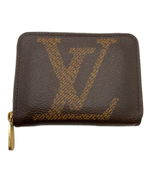 LOUIS VUITTON（ルイ ヴィトン）LOUIS VUITTON (ルイ ヴィトン) コインケース/モノグラム・ジャイアント・ジッピーコインパース ブラウンの古着・服飾アイテム