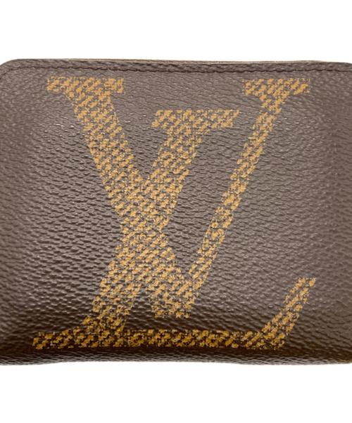 LOUIS VUITTON（ルイ ヴィトン）LOUIS VUITTON (ルイ ヴィトン) コインケース/モノグラム・ジャイアント・ジッピーコインパース ブラウンの古着・服飾アイテム