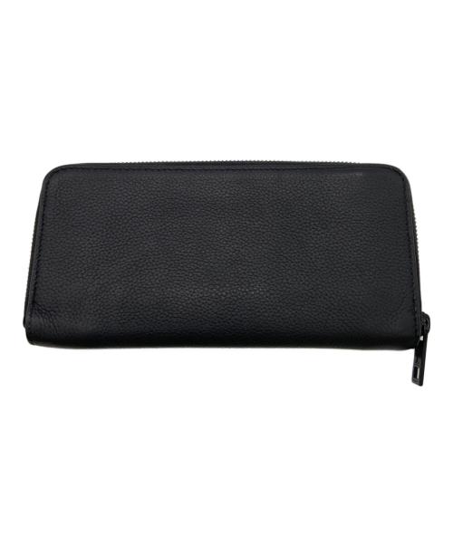 LOUIS VUITTON（ルイ ヴィトン）LOUIS VUITTON (ルイ ヴィトン) 長財布/アエログラム・ジッピーウォレット・ホリゾンタル ブラックの古着・服飾アイテム