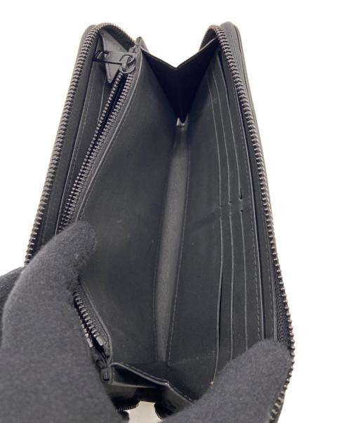 LOUIS VUITTON（ルイ ヴィトン）LOUIS VUITTON (ルイ ヴィトン) 長財布/アエログラム・ジッピーウォレット・ホリゾンタル ブラックの古着・服飾アイテム