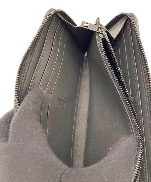 LOUIS VUITTON（ルイ ヴィトン）LOUIS VUITTON (ルイ ヴィトン) 長財布/アエログラム・ジッピーウォレット・ホリゾンタル ブラックの古着・服飾アイテム