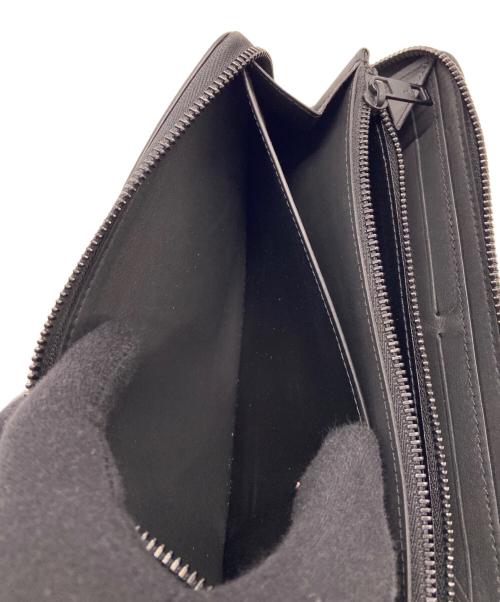 LOUIS VUITTON（ルイ ヴィトン）LOUIS VUITTON (ルイ ヴィトン) 長財布/アエログラム・ジッピーウォレット・ホリゾンタル ブラックの古着・服飾アイテム