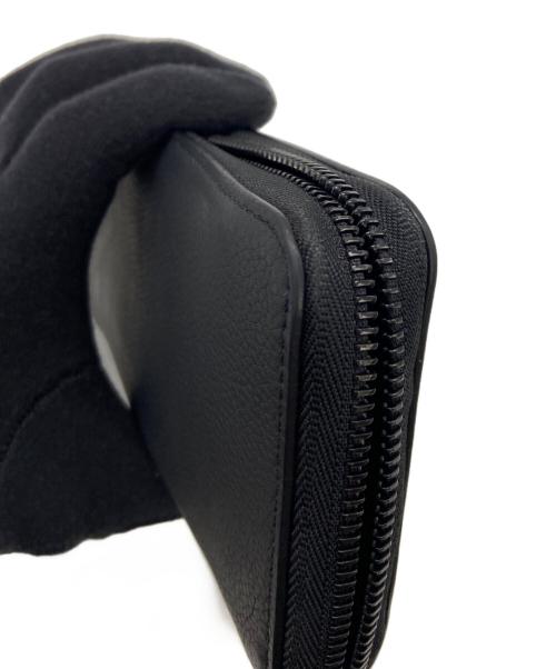 LOUIS VUITTON（ルイ ヴィトン）LOUIS VUITTON (ルイ ヴィトン) 長財布/アエログラム・ジッピーウォレット・ホリゾンタル ブラックの古着・服飾アイテム