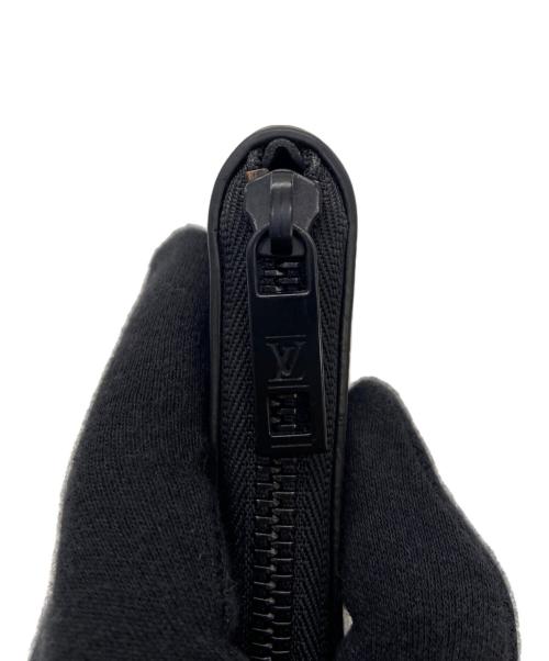 LOUIS VUITTON（ルイ ヴィトン）LOUIS VUITTON (ルイ ヴィトン) 長財布/アエログラム・ジッピーウォレット・ホリゾンタル ブラックの古着・服飾アイテム