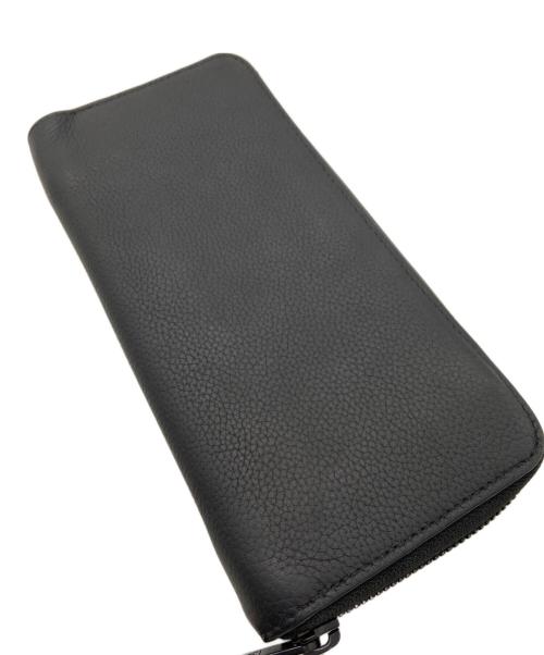 LOUIS VUITTON（ルイ ヴィトン）LOUIS VUITTON (ルイ ヴィトン) 長財布/アエログラム・ジッピーウォレット・ホリゾンタル ブラックの古着・服飾アイテム