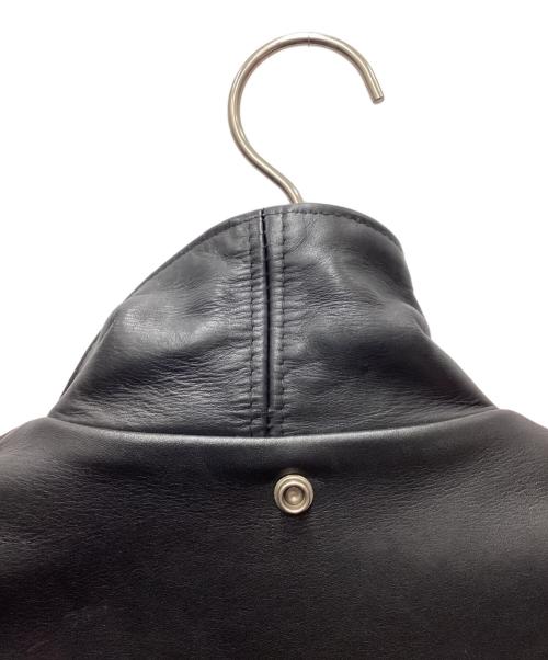 Schott（ショット）Schott (ショット) ダブルライダースジャケット/7007/カウハイド/エポレット無 ブラック サイズ:38の古着・服飾アイテム