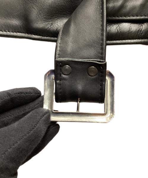 Schott（ショット）Schott (ショット) ダブルライダースジャケット/7007/カウハイド/エポレット無 ブラック サイズ:38の古着・服飾アイテム