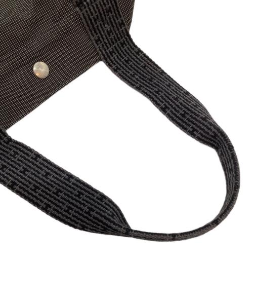 HERMES（エルメス）HERMES (エルメス) トートバッグ/エールラインGM ブラック×グレーの古着・服飾アイテム