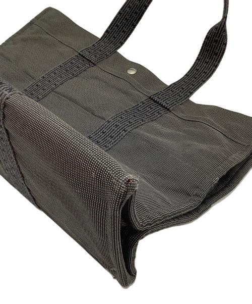 HERMES（エルメス）HERMES (エルメス) トートバッグ/エールラインGM ブラック×グレーの古着・服飾アイテム