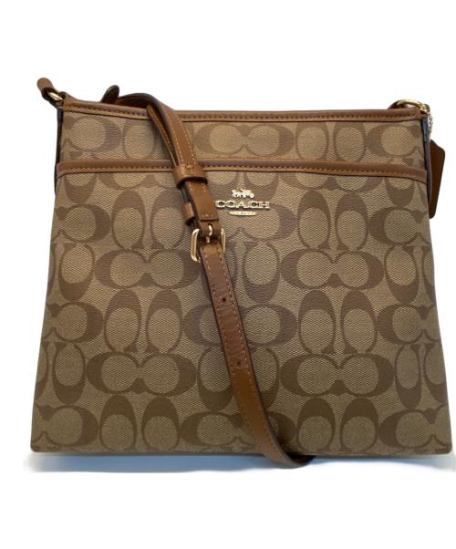 COACH（コーチ）COACH (コーチ) ショルダーバッグ ブラウンの古着・服飾アイテム