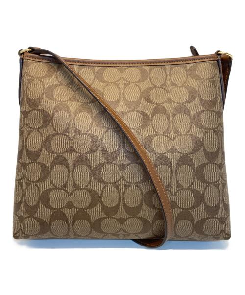 COACH（コーチ）COACH (コーチ) ショルダーバッグ ブラウンの古着・服飾アイテム