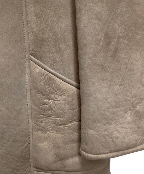 Canterbury（カンタベリー）Canterbury (カンタベリー) ムートンジャケット ベージュ サイズ:16の古着・服飾アイテム