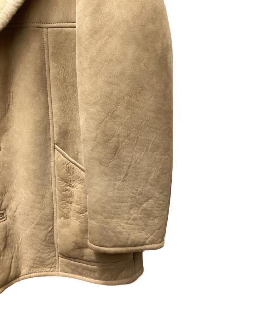 Canterbury（カンタベリー）Canterbury (カンタベリー) ムートンジャケット ベージュ サイズ:16の古着・服飾アイテム