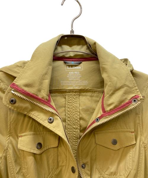 L.L.Bean（エルエルビーン）L.L.Bean (エルエルビーン) マウンテンパーカー ベージュ サイズ:xxs（レディースM相当）の古着・服飾アイテム