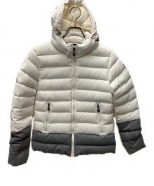 Pyrenex（ピレネックス）の古着「ダウンジャケット」｜ホワイト×グレー