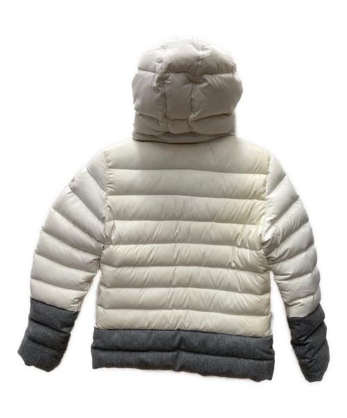 Pyrenex（ピレネックス）Pyrenex (ピレネックス) ダウンジャケット ホワイト×グレー サイズ:ｓの古着・服飾アイテム