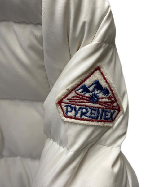 Pyrenex（ピレネックス）Pyrenex (ピレネックス) ダウンジャケット ホワイト×グレー サイズ:ｓの古着・服飾アイテム