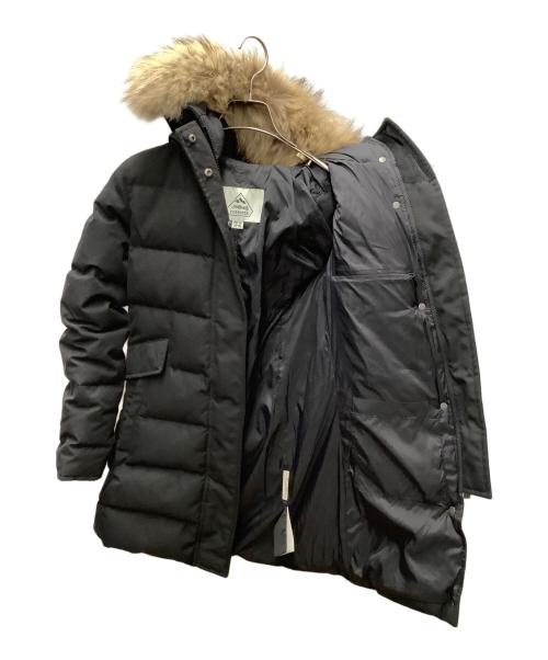 Pyrenex（ピレネックス）Pyrenex (ピレネックス) ダウンコート ブラック サイズ:36の古着・服飾アイテム