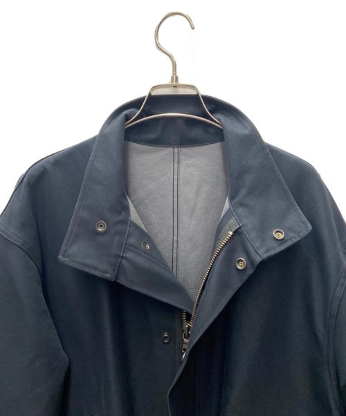 MACPHEE（マカフィー）MACPHEE (マカフィー) スタンドカラーコート/ コットンダブルクロスモッズコート ネイビー サイズ:Sの古着・服飾アイテム