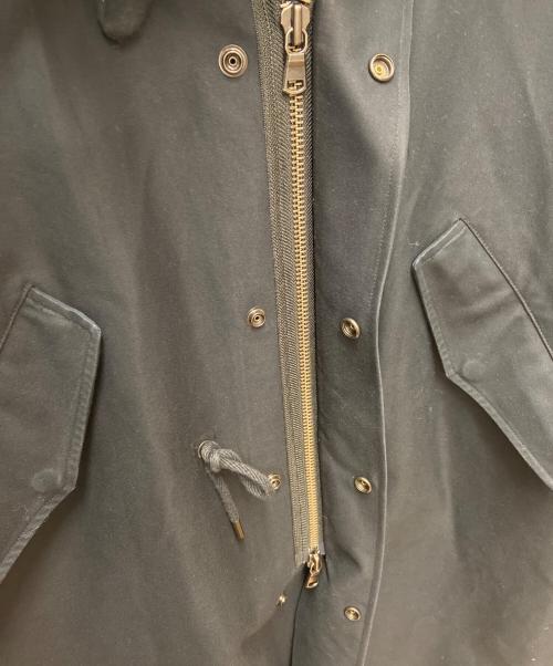 MACPHEE（マカフィー）MACPHEE (マカフィー) スタンドカラーコート/ コットンダブルクロスモッズコート ネイビー サイズ:Sの古着・服飾アイテム