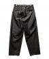 N.HOOLYWOOD (エヌ ハリウッド) ストレートパンツ/1TUCK EASY TROUSERS ブラック サイズ:40：18000円