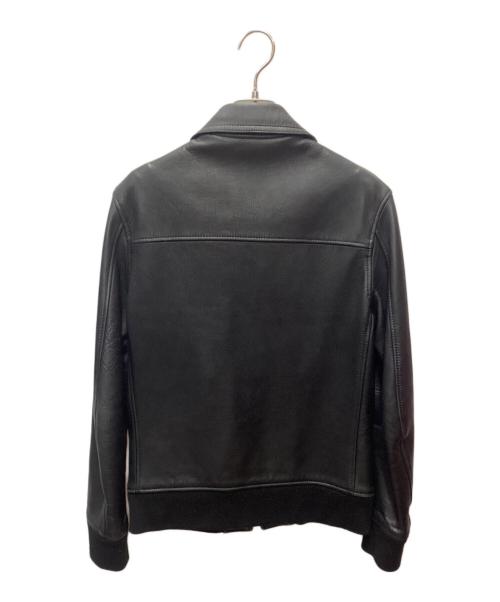 666（666）666 (トリプルシックス) シングルライダースジャケット ブラック サイズ:Sの古着・服飾アイテム