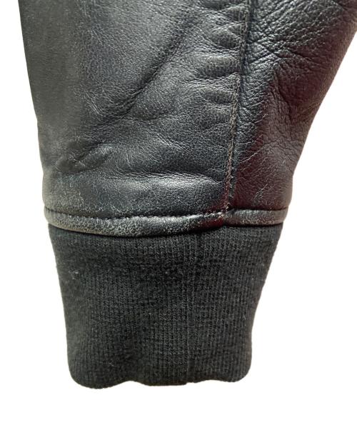 666（666）666 (トリプルシックス) シングルライダースジャケット ブラック サイズ:Sの古着・服飾アイテム