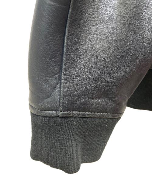 666（666）666 (トリプルシックス) シングルライダースジャケット ブラック サイズ:Sの古着・服飾アイテム