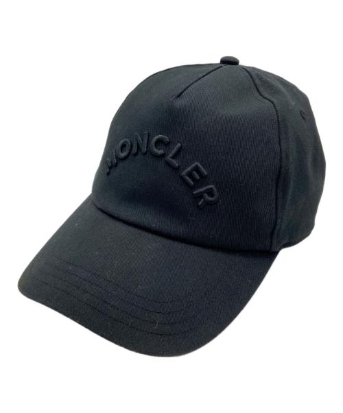 MONCLER（モンクレール）MONCLER (モンクレール) ベースボールキャップ ブラックの古着・服飾アイテム