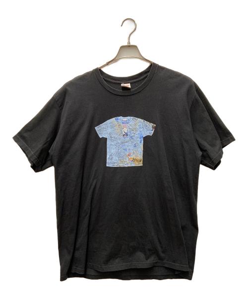 SUPREME（シュプリーム）Supreme (シュプリーム) プリントTシャツ ブラック サイズ:XLの古着・服飾アイテム