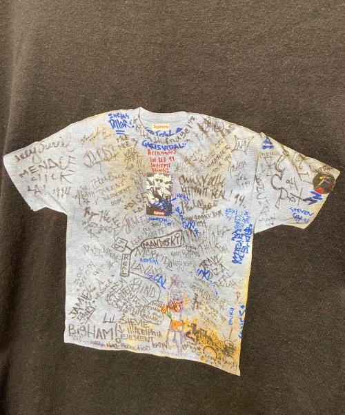 SUPREME（シュプリーム）Supreme (シュプリーム) プリントTシャツ ブラック サイズ:XLの古着・服飾アイテム